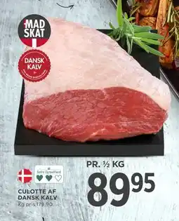 MENY CULOTTE AF DANSK KALV tilbud