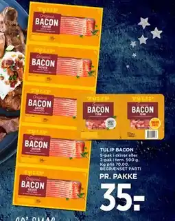 MENY TULIP BACON tilbud