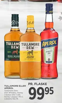 MENY TULLAMORE ELLER APEROL tilbud