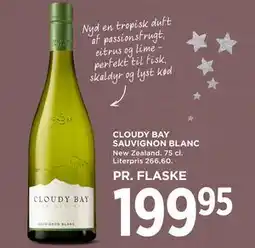 MENY CLOUDY BAY SAUVIGNON BLANC tilbud