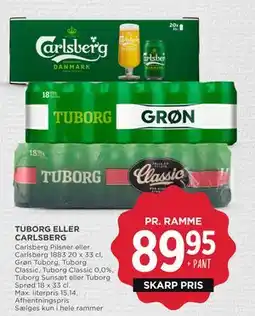 MENY TUBORG ELLER CARLSBERG tilbud