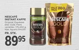 MENY NESCAFÉ INSTANT KAFFE tilbud
