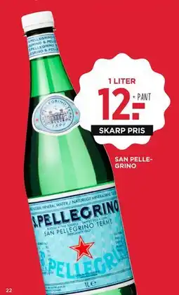MENY SAN PELLEGRINO tilbud