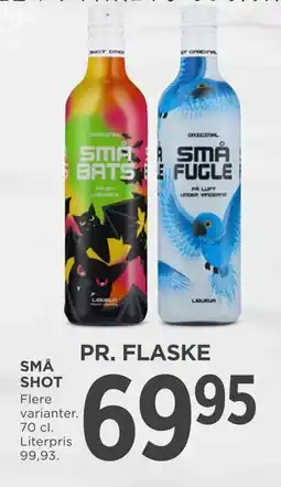 MENY SMÅ SHOT tilbud