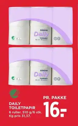 MENY DAILY TOILETPAPIR tilbud