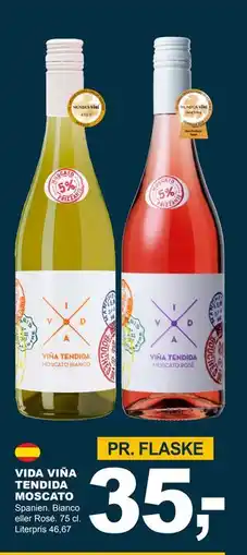 Let-Køb VIDA VIÑA TENDIDA MOSCATO tilbud