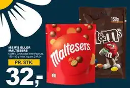 Let-Køb M&M’S ELLER MALTESERS tilbud