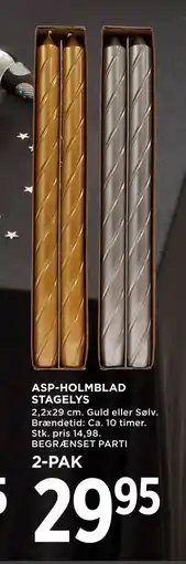 MENY ASP-HOLMBLAD STAGELYS tilbud
