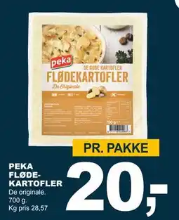 Let-Køb PEKA FLØDEKARTOFLER tilbud