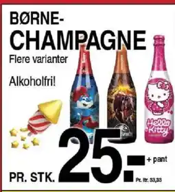 ABC Lavpris Børne- champagne tilbud