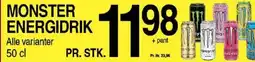 ABC Lavpris Monster energidrik tilbud