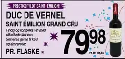 ABC Lavpris Duc de vernel saint émilion grand cru tilbud