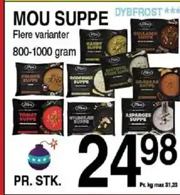 ABC Lavpris Mou suppe flere varianter tilbud