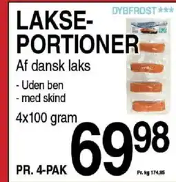 ABC Lavpris Lakse- portioner tilbud