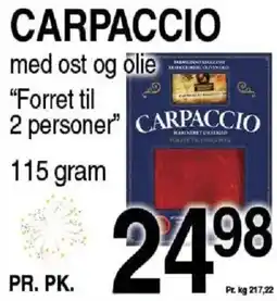 ABC Lavpris Carpaccio tilbud