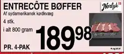 ABC Lavpris Norlyk entrecôte bøffer tilbud