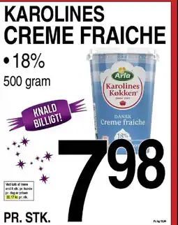 ABC Lavpris Karolines creme fraiche tilbud