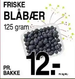 ABC Lavpris FRISKE BLÅBÆR tilbud