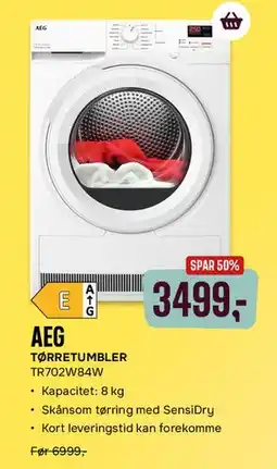 Skousen AEG tørretumbler tilbud