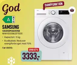 Skousen Samsung vaskemaskine tilbud
