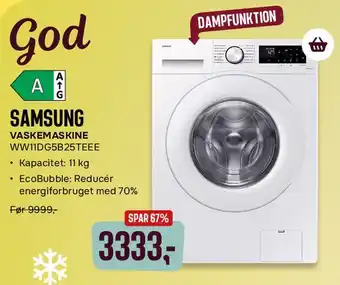 Skousen Samsung vaskemaskine tilbud