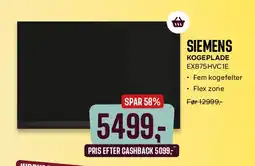 Skousen Siemens Kogeplade tilbud