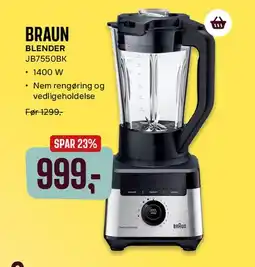 Skousen Braun blender tilbud