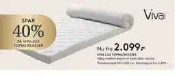 SENG VIVA LUX TOPMADRASSER tilbud
