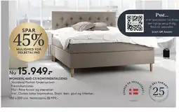 SENG WONDERLAND C5 KONTINENTALSENG tilbud