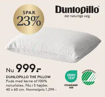 Dunlopillo The Pillow