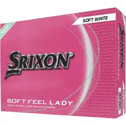 Sport 24 Srixon Soft Feel Lady 9 12-Pak Golfbolde tilbud
