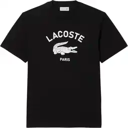 Sport 24 Lacoste Signature Print T-shirt Unisex tilbud