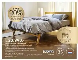 SENG SPAR 20% PÅ KOMPLET TE AUPING SENGE tilbud