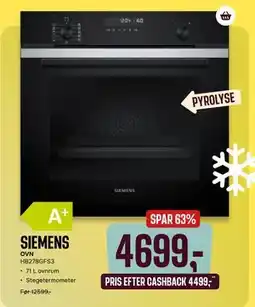 Skousen SIEMENS OVN HB774G2B3S tilbud