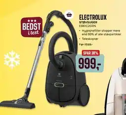 Skousen ELECTROLUX STØVSUGER EB61C2GRN tilbud