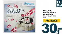 Let-Køb Fødselsdags-islage/kage tilbud