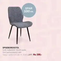 Daells Bolighus SPISEBORDSSTOL tilbud