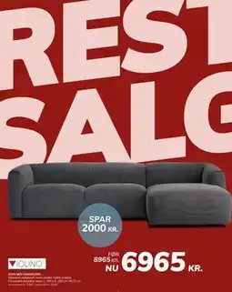 Daells Bolighus SOFA MED CHAISELONG tilbud