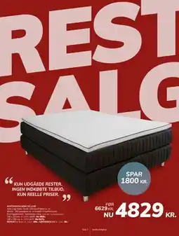 Daells Bolighus KONTINENTALSENG DE LUXE tilbud