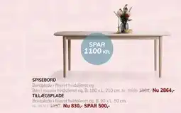 Daells Bolighus SPISEBORD tilbud
