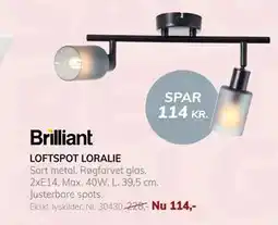 Daells Bolighus LOFTSPOT LORALIE tilbud