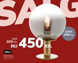 Daells Bolighus BORDLAMPE GOULD tilbud