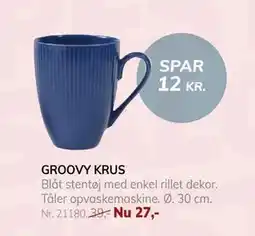 Daells Bolighus GROOVY KRUS tilbud