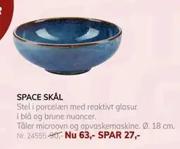 Daells Bolighus SPACE SKÅL tilbud