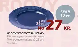 Daells Bolighus GROOVY FROKOST TALLERKEN tilbud