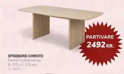 Daells Bolighus SPISEBORD CHRISTO tilbud