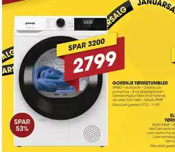 Punkt1 Gorenje tørretumbler tilbud