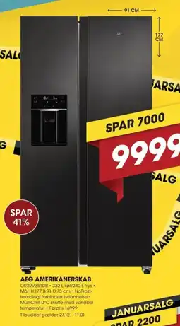 Punkt1 Aeg amerikanerskab tilbud