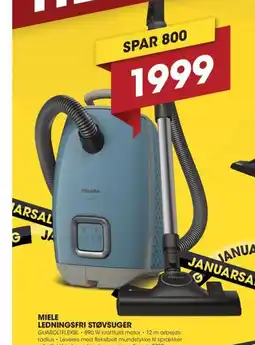 Punkt1 Miele ledningsfri støvsuger tilbud