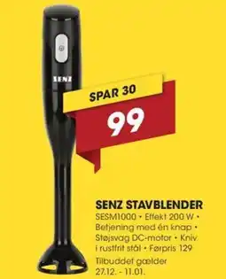 Punkt1 Senz stavblender tilbud